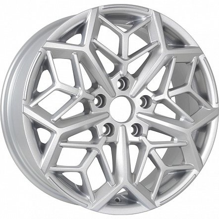 Диск 7x17 5x114.3 ET50 D66.1 KDW KD1710 Silver Painted