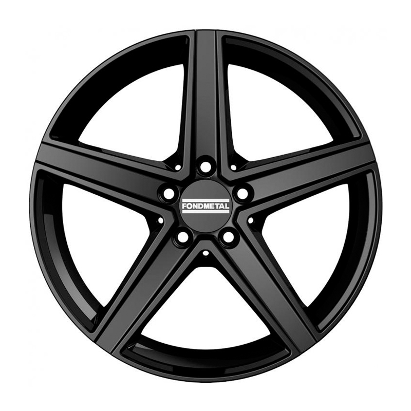 Диск 8x18 5x112 ET38 D66.5 Fondmetal Loke Black glossy