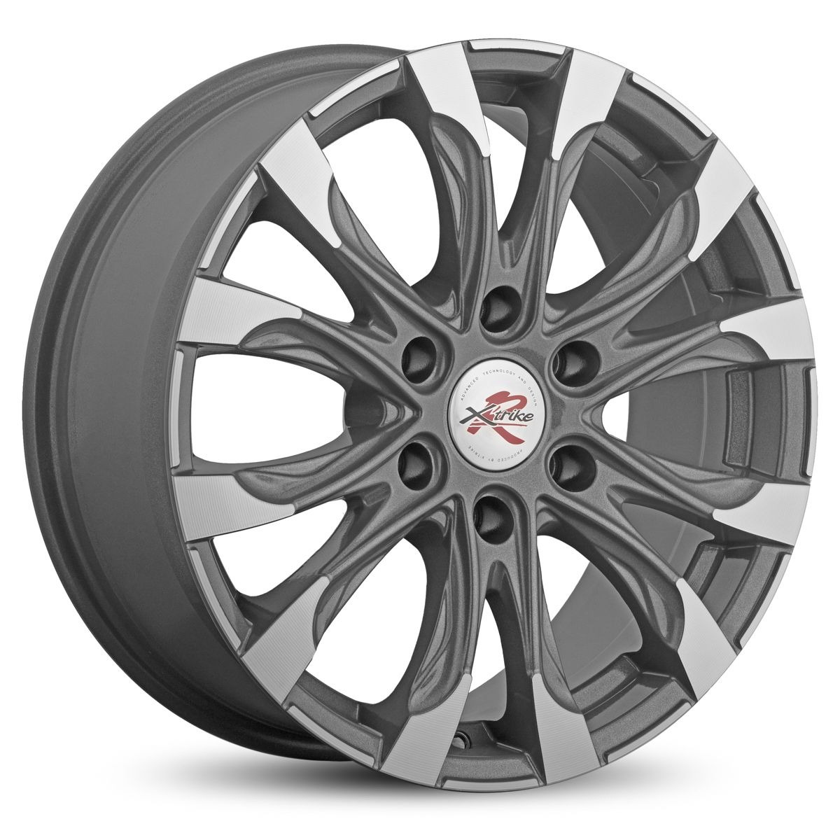 Диск 7.5x18 6x139.7 ET42 D75.1 X-trikeRST R118 HSB/FP