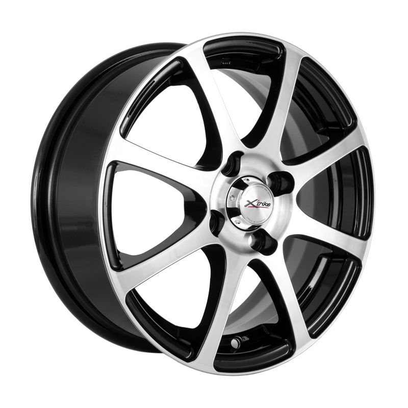 Диск 5.5x14 4x100 ET35 D67.1 X-trike X-114 BK/FP