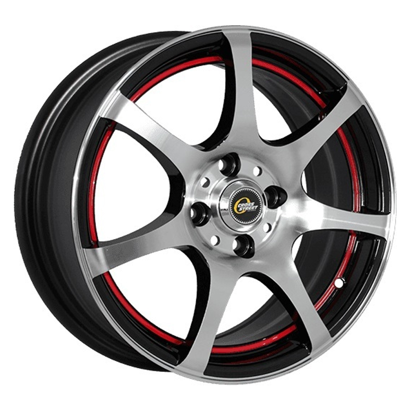 Диск 6.5x15 4x98 ET32 D58.6 CrossStreet Y3103 BKFRSI