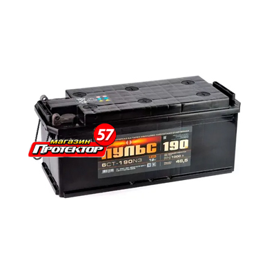 Аккумулятор ПУЛЬС 190 А/ч L+ прямая EN1250A 514x218x210 Стандартные