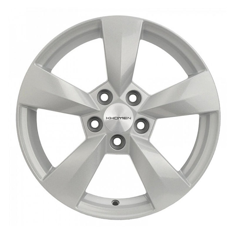 Диск 6x15 5x100 ET38 D57.1 Khomen Wheels U-Spoke 504 F-Silver