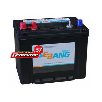 Аккумулятор SEBANG Marine 105 А/ч L+ прямая EN850A 330х173х240 Болтовые грузовые