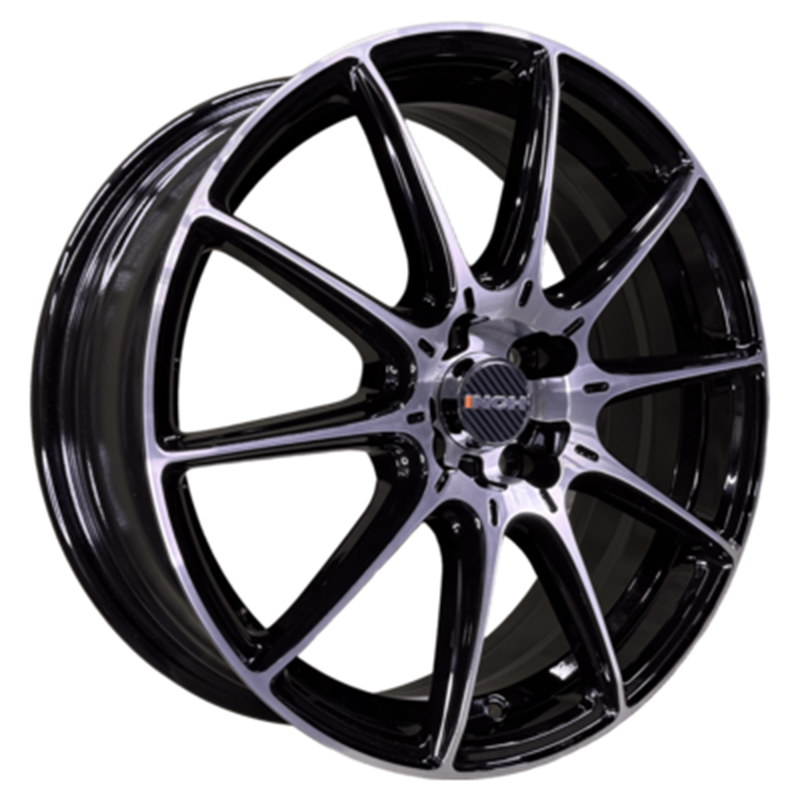 Диск Литой 6.5x17 PCD 5x108 ET33 D60.1 Inch FA8537 Gloss Black Machined Face
