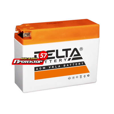 Аккумулятор DELTA Battery Agm 8 А/ч L+ прямая EN130A 150x66x95 Выносные