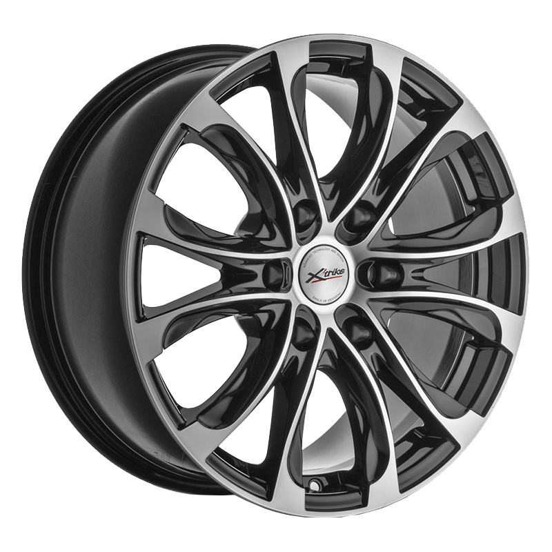 Диск 8x18 6x139.7 ET36 D100.1 X-trike X-134 BK/FP