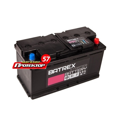 Аккумулятор BATREX Standart 110 А/ч R+ обратная EN950A 353х175х190 Стандартные