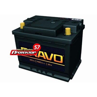 Аккумулятор AKOM Bravo 60 А/ч L+ прямая EN480A 242х175х190 Стандартные