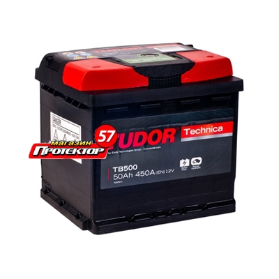 Аккумулятор TUDOR Technica 50 А/ч R+ обратная EN450A 207х175х190 Стандартные
