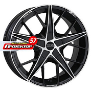 Диск 7x16 4x98 ET37 D68 OZ Racing QUARANTA 4 Matt Black + Diamond Cut