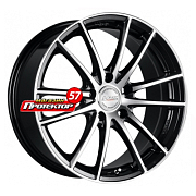 Диск 7x17 5x114.3 ET35 D67.1 Racing Wheels H-498 BK F/P
