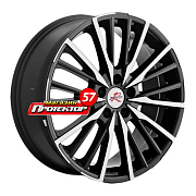 Диск 7x18 5x108 ET33 D60.1 X-trikeRST R178 BK/FP