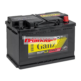 Аккумулятор GANZ PRO-Line AGM 70 А/ч обратный R+ EN720А 278x175x190 Стандартные
