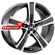 Диск 8x18 5x114.3 ET40 D79 OZ Racing Sahara 5 Matt Graphite Diamond Cut