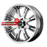 Диск 9.5x22 5x139.7 ET20 D108 American Racing AR708 White/PVD