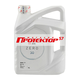 ZIC ZERO 30 0W30 C3 синтетическое 4л