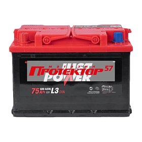 Аккумулятор JUST POWER 75 А/ч L+ прямая EN600A 278x175x190 Стандартные