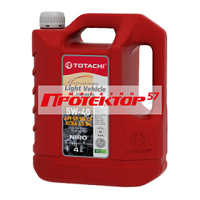 TOTACHI NIRO LV 5W40 CF/SN A3/B4 синтетическое 4л