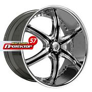 Диск 10x24 5x150 ET35 D110 Lexani LX6 Chrome/Black