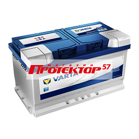 Аккумулятор Varta Blaue Dynamic 80 А/ч R+ обратная EN740A 315x175x175 Стандартные