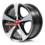 Диск 7x16 5x120 ET40 D65.06 BORBET CC Black Polished Glossy