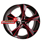 Диск 8.5x19 5x114.3 ET42 D72.6 Oxigin 17 Strike red polish