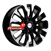 Диск 8x20 6x114.3 ET40 D67.1 Khomen Wheels KHW2010 Black-FP