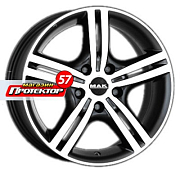 Диск 6.5x16 4x100 ET35 D72 MAK Veloce Light Ice Black