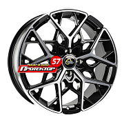 Диск 7x17 5x108 ET46 D65 CrossStreet CR-20 BKF