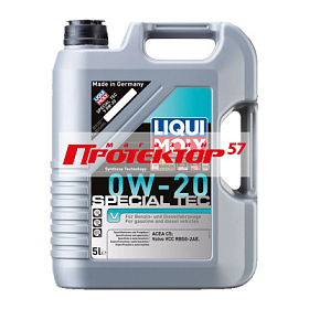 LIQUI MOLY Special Tec V 0W20 Синтетическое 5л