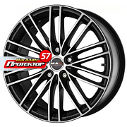 Диск 7x16 4x100 ET35 D72 MAK Rapide Ice Black