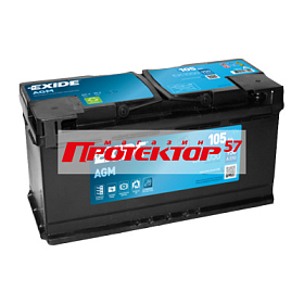 Аккумулятор EXIDE EK1050 105 А/ч R+ Обратная EN950А 392x175x190 Стандартные