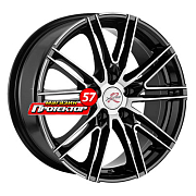 Диск 7x17 5x114.3 ET45 D54.1 X-trikeRST R187 BK/FP