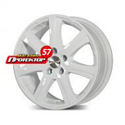 Диск 7x17 5x108 ET50 D63.4 Proma ТУРБО Белый