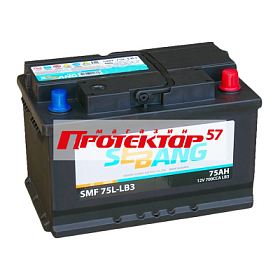 Аккумулятор SEBANG SMF 75 А/ч R+ обратная EN700A 277x175x175 Стандартные