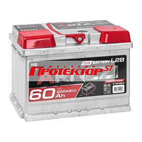 Аккумулятор ARNEZI DIN SMF 60 А/ч R+ Обратный EN600А 242x175x175 Стандартные