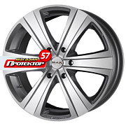 Диск 7.5x17 6x139.7 ET30 D106.1 MAK Fuoco 6 Hyper Silver