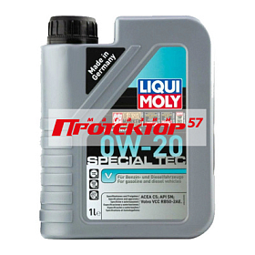 LIQUI MOLY Special Tec V 0W20 SN C5 синтетическое 1л