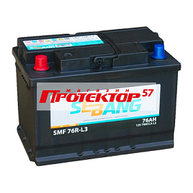Аккумулятор SEBANG SMF 76 А/ч L+ прямая EN790A 277x175x195 Стандартные