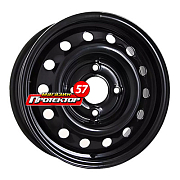 Диск 6x15 4x100 ET48 D54.1 ТЗСК Kia Rio/Huyndai Solaris чёрный