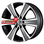 Диск 7.5x17 6x114.3 ET30 D66.1 MAK Fuoco 6 Ice Titan