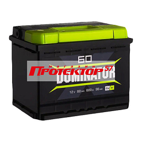 Аккумулятор DOMINATOR 60 А/ч L+ прямая EN600A 272x175x190 Стандартные