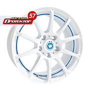 Диск 7x17 5x114.3 ET40 D73.1 Konig Bump (SH08) WBU