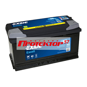 Аккумулятор EXIDE EXCELL 95 А/ч R+ обратная EN800A 350x175x190 Стандартные