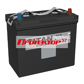 Аккумулятор TITAN ASIA 50 А/ч R+ обратная EN430A 236x128x221 Выносные