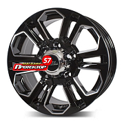 Диск 8x17 5x139.7 ET25 D110.5 HTRC V07 (603) Черный
