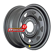 Диск 7x15 5x139.7 ET25 D98.5 Off-Road-Wheels штамп темно-серый