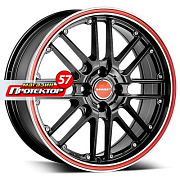 Диск 8x18 5x112 ET50 D72.5 BORBET CW2/5 Black Red Line