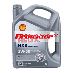 SHELL Helix HX8 ECT 5W30 SN C3 синтетическое 4л